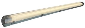 Corp de iluminat fluorescent industrial 2xG13/18W/230V IP65 126 cm