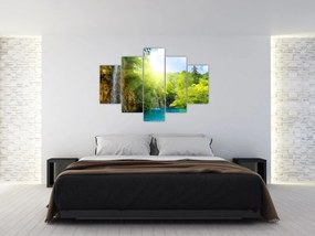 Tablou - cascadele în djunglă (150x105 cm)