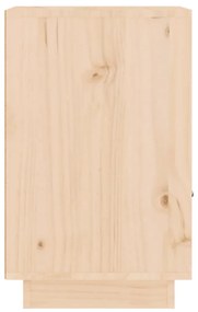 Noptiere, 2 buc, 40x34x55 cm, lemn masiv de pin 2, Maro