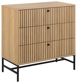Comodă cu sertare OLIVIA, stejar