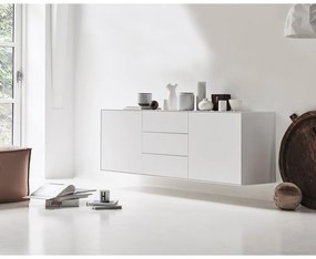 Comodă joasă albă 180x59 cm Edge by Hammel - Hammel Furniture