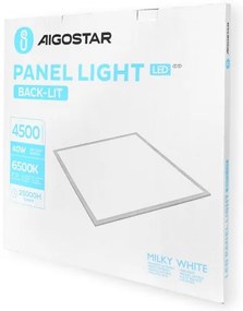 Panou LED încastrat Aigostar LED/40W/230V 6500K 60x60cm alb