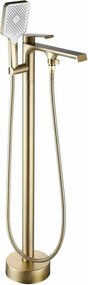 Baterie monocomanda pentru cada freestanding auriu Rea HASS