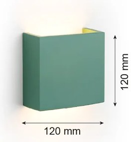 Aplică LED GENT LED/3,6W/230V 3000K verde Argon 8362