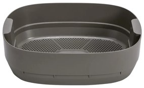 Coș pentru compost gri 21,7 l Urbalive – Plastia