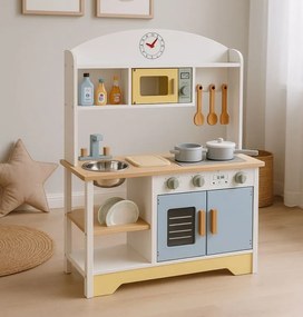 Bucătărie pentru copii elegantă și funcțională cu accesorii