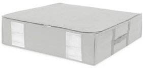 Cutie de depozitare pentru haine din material textil cu vacuum și pereți întăriți Granit – Compactor