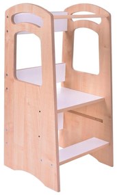 Turn educativ THOMAS alb/arțar