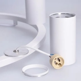 Brilagi - Lustru suspendat pe cablu SELE 6xGU10/30W/230V alb