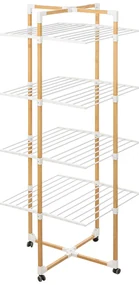 Suport vertical pentru uscat haine modular, 69 x 68.5 x 175 cm