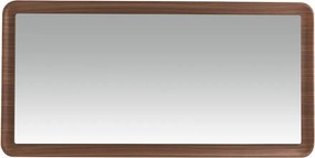 Oglinda decorativa design LUX Rectangular Walnut