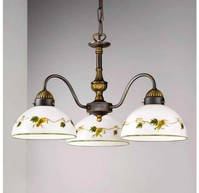 Lustră pe lanț Kolarz 731.83.122 NONNA 3xE27/75W/230V struguri