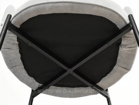 Scaun Omar (gri + negru). 1111235