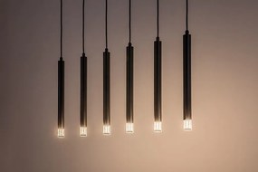 Lustra suspendata stil minimalist Ramira 6L negru