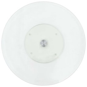 Platou servire rotativ transparent, 60 cm, sticla securizata