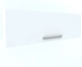Armonia Suspendat orizontal  cu 1 usa cu maner front MDF Alb lucios
