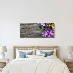 Tablou - flori de câmp (120x50 cm)