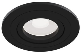 Spot directionabil, incastrabil pentru tavan fals, Atom negru MY-DL023-2-01B