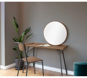 Masă de toaletă în decor de nuc Woodman Rayburn