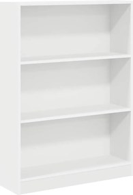 vidaXL Bibliotecă, alb, 80x24x109 cm, lemn prelucrat