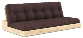 Canapea maro închis extensibilă 196 cm Base – Karup Design