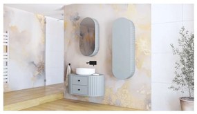Dulap suspendat pentru baie Belmore, gri deschis