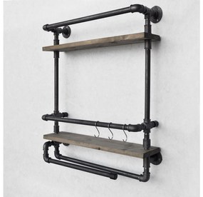 Raft de perete  Dubima (nuc + Negru). 1094517