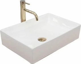 Lavoar alb pe blat Rea Inga 51 cm