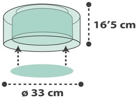 Plafonieră pentru copii CLOUDS 2xE27/60W/230V verde Dalber 41416H