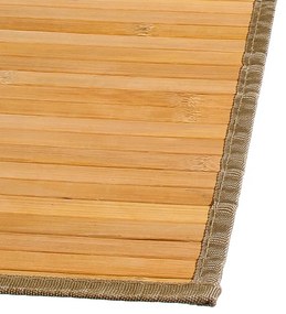 Covor antiderapant din bambus BAMBOO ANTISLIP MARO 50x80 cm