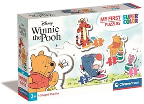 Disney Winnie de Pluș My First puzzle formă bebe Clementoni