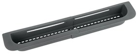 Scurgător telescopic pentru chiuvetă gri din plastic 49,5x8,5 cm Fino – Wenko