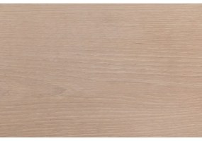 Comodă în culoare naturală joasă cu aspect de lemn de stejar 135x80 cm Linley – Actona
