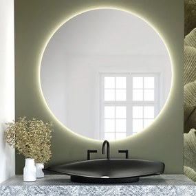 Baltica Design - Oglindă de baie BRIGHT cu iluminare LED integrată, 15W/230V, 3000K, Ø 80 cm, IP65