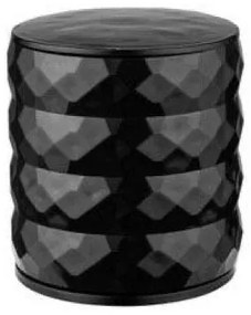 Organizator de bijuterii ELMSS Negru 11x11x12 cm