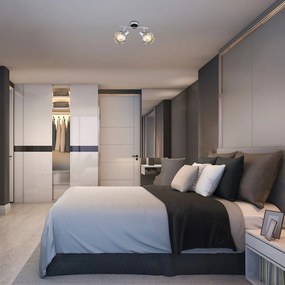 Aplica cu 2 spoturi design modern Tamara 5347 RX