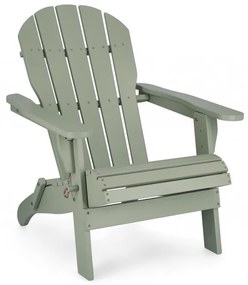 Scaun din lemn, pliabil, verde, Philadelphia, Yes