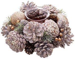 Sfeșnic din plastic și sticlă – Casa Selección