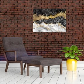 Tablou pe sticlă - Marmură (70x50 cm)