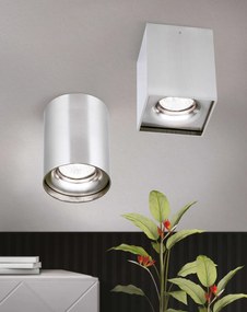 Spot aplicat tavan/plafon Starlight square crom satin