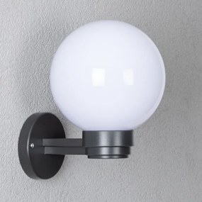 Brilagi Ven HARBOR - aplică de perete LED RGBW 1xE27/9W/230V IP33 antracit/alb
