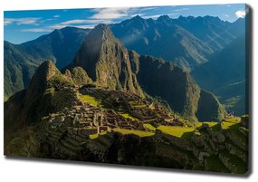 Tablouri tipărite pe pânză Ruinele de la machu picchu
