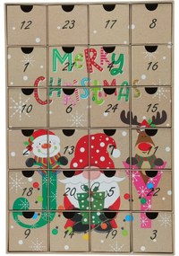 Calendar de Advent Joy, 38 x 26 x 6,5 cm