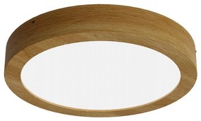 Plafonieră LED RONDO LED/36W/230V d. 40 cm stejar APLED