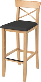Husă pentru scaun de bar Ingolf cu scaun tapițat