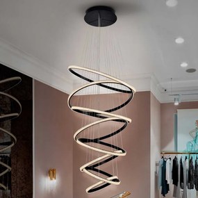 LUSTRA XXL LED DIMABILA cu telecomanda Ring 80cm, 3000K