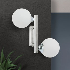 Aplica de perete design modern SNOWWHITE crom satin