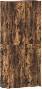 vidaXL Dulap pentru pantofi cu raft Multicolour 80 x 35.5 x 180 cm