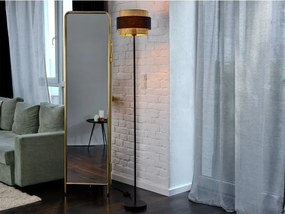 Osram - Lampă de podea DECOR HORNET 1xE27/10W/230V negru/auriu