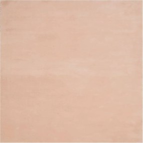 vidaXL Covor HUARTE, fir scurt, moale și lavabil, roz pudră, 160x160cm
